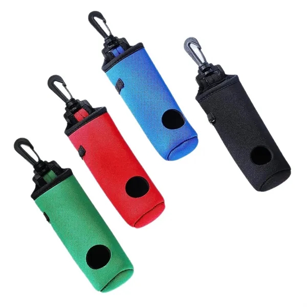 Neoprene Pouch Golf Ball Carry Bag - Neoprene Pouch Golf Ball Carry Bag - Image 1 of 4