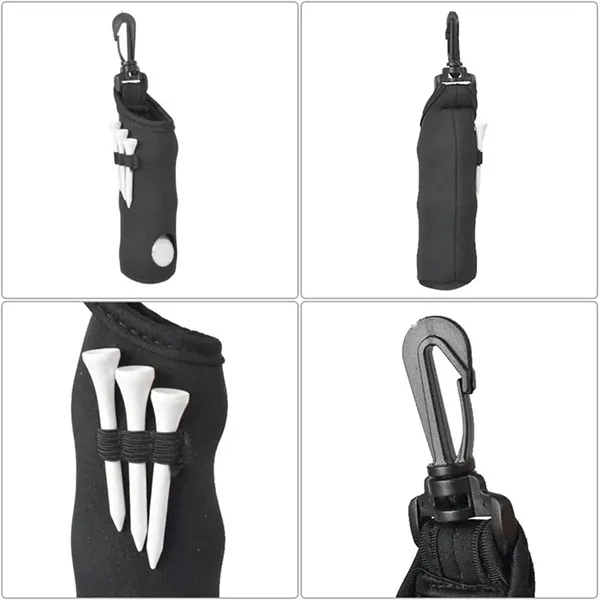 Neoprene Pouch Golf Ball Carry Bag - Neoprene Pouch Golf Ball Carry Bag - Image 2 of 4