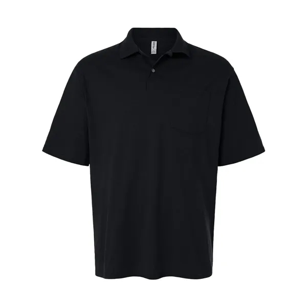 JERZEES Men's Dri-Power® Polo with Pocket - JERZEES Men's Dri-Power® Polo with Pocket - Image 1 of 12
