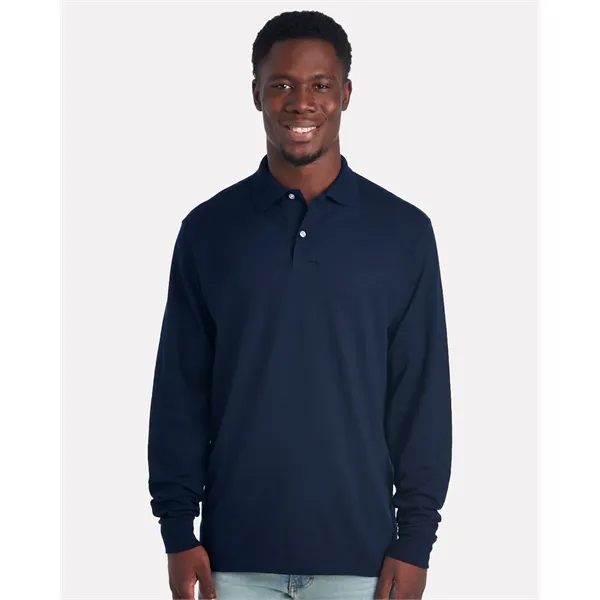 JERZEES Men's Dri-Power® Long Sleeve Polo - JERZEES Men's Dri-Power® Long Sleeve Polo - Image 0 of 0