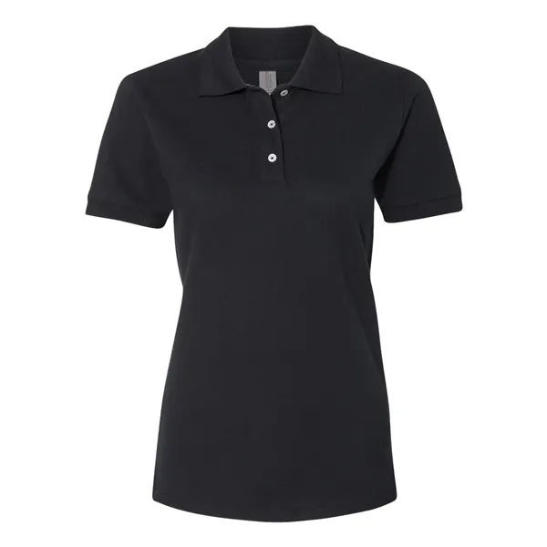 JERZEES Women's 100% Ring-Spun Cotton Pique Polo - JERZEES Women's 100% Ring-Spun Cotton Pique Polo - Image 3 of 16