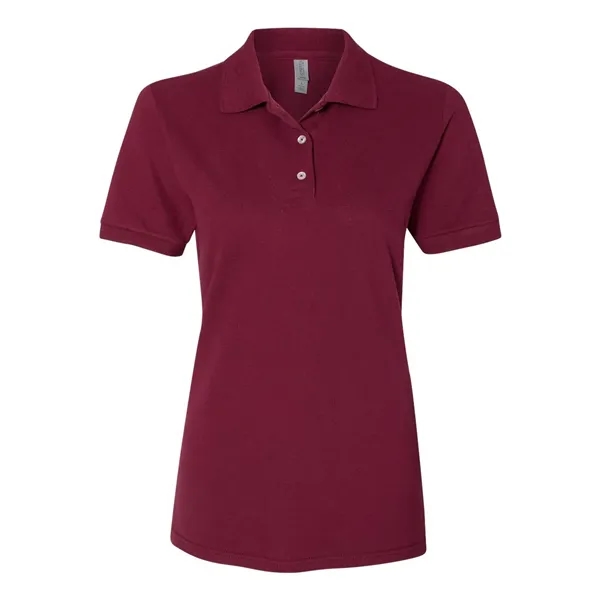 JERZEES Women's 100% Ring-Spun Cotton Pique Polo - JERZEES Women's 100% Ring-Spun Cotton Pique Polo - Image 9 of 16