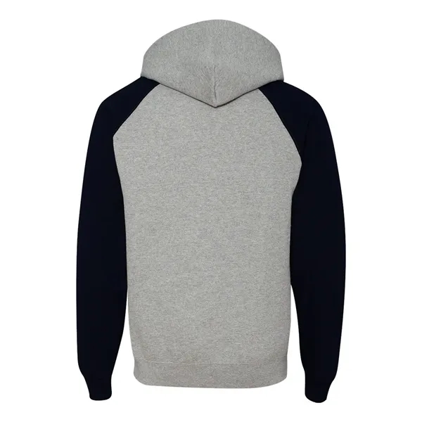 JERZEES Unisex Nublend® Colorblocked Raglan Hooded Sweats... - JERZEES Unisex Nublend® Colorblocked Raglan Hooded Sweats... - Image 3 of 12