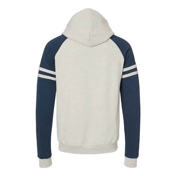 JERZEES Unisex Nublend® Varsity Colorblocked Raglan Hoode... - JERZEES Unisex Nublend® Varsity Colorblocked Raglan Hoode... - Image 8 of 10