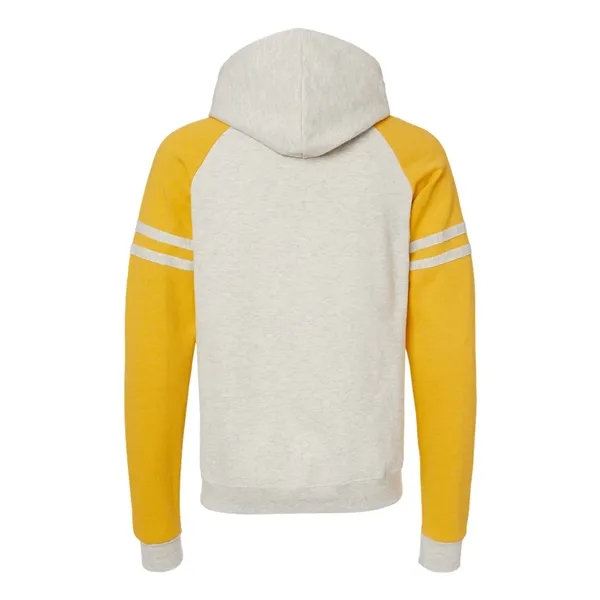 JERZEES Unisex Nublend® Varsity Colorblocked Raglan Hoode... - JERZEES Unisex Nublend® Varsity Colorblocked Raglan Hoode... - Image 10 of 10
