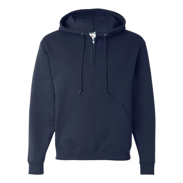 JERZEES Unisex NuBlend® Quarter-Zip Hooded Sweatshirt - JERZEES Unisex NuBlend® Quarter-Zip Hooded Sweatshirt - Image 1 of 3