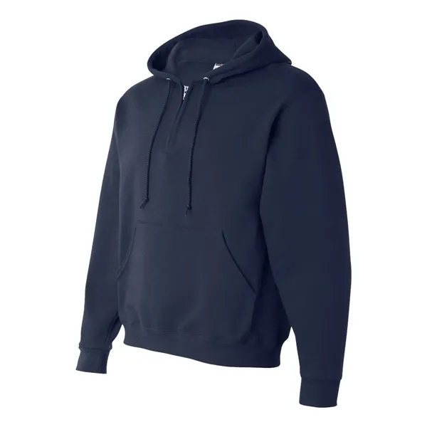 JERZEES Unisex NuBlend® Quarter-Zip Hooded Sweatshirt - JERZEES Unisex NuBlend® Quarter-Zip Hooded Sweatshirt - Image 2 of 3