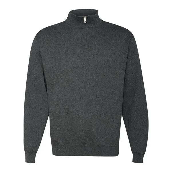 JERZEES Unisex Nublend® Cadet Collar Quarter-Zip Sweatshirt - JERZEES Unisex Nublend® Cadet Collar Quarter-Zip Sweatshirt - Image 7 of 38