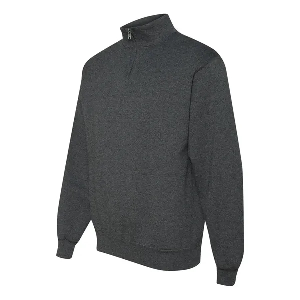 JERZEES Unisex Nublend® Cadet Collar Quarter-Zip Sweatshirt - JERZEES Unisex Nublend® Cadet Collar Quarter-Zip Sweatshirt - Image 8 of 38