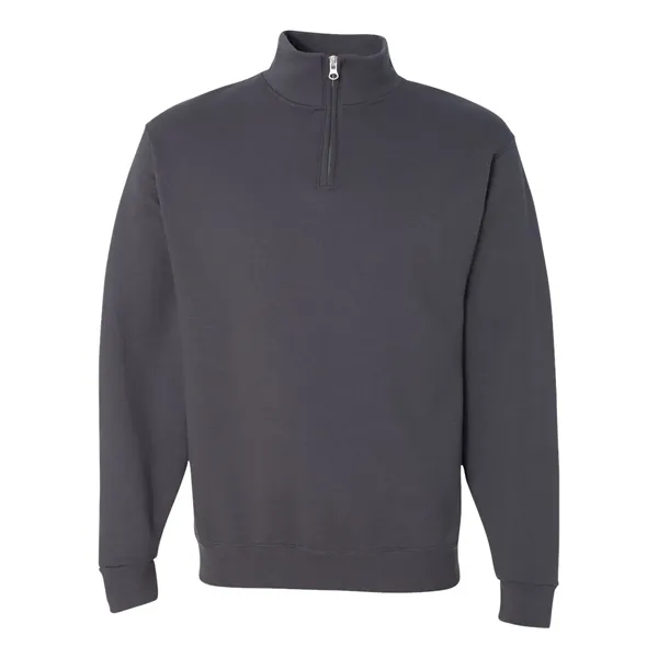 JERZEES Unisex Nublend® Cadet Collar Quarter-Zip Sweatshirt - JERZEES Unisex Nublend® Cadet Collar Quarter-Zip Sweatshirt - Image 10 of 38