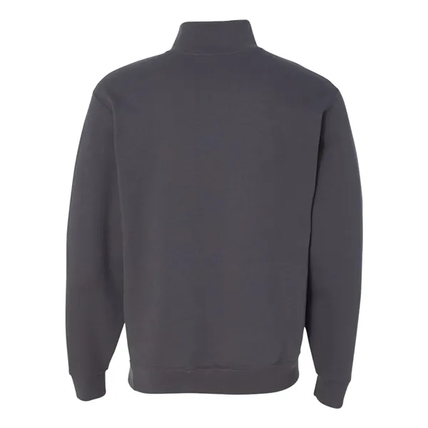 JERZEES Unisex Nublend® Cadet Collar Quarter-Zip Sweatshirt - JERZEES Unisex Nublend® Cadet Collar Quarter-Zip Sweatshirt - Image 12 of 38