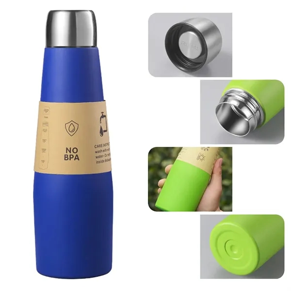 18oz Insulated Stainless Steel Cup For Sports Activities. - 18oz Insulated Stainless Steel Cup For Sports Activities. - Image 2 of 6