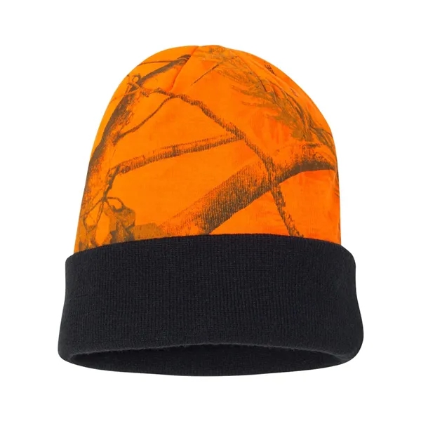 Kati 12" Licensed Camo Cuffed Beanie - Kati 12" Licensed Camo Cuffed Beanie - Image 3 of 16