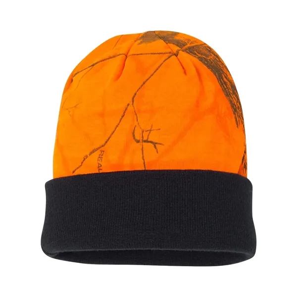 Kati 12" Licensed Camo Cuffed Beanie - Kati 12" Licensed Camo Cuffed Beanie - Image 4 of 16
