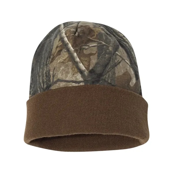 Kati 12" Licensed Camo Cuffed Beanie - Kati 12" Licensed Camo Cuffed Beanie - Image 11 of 16