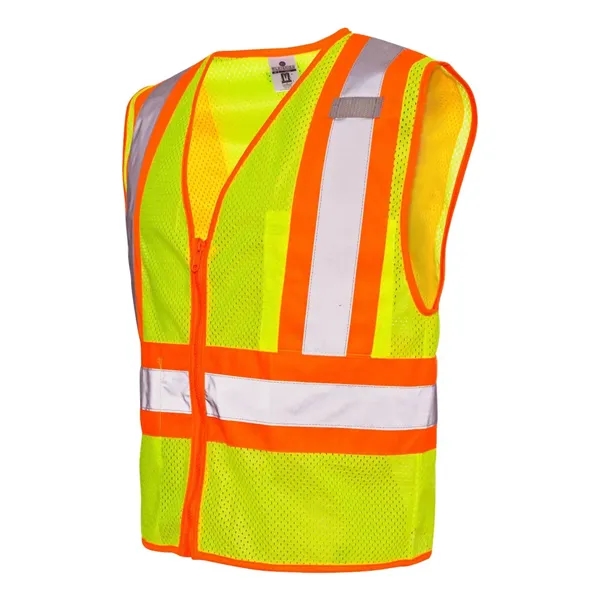 Kishigo Unisex Ultra-Cool™ Contrasting Mesh Vest - Kishigo Unisex Ultra-Cool™ Contrasting Mesh Vest - Image 2 of 6
