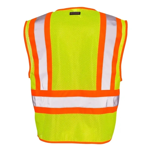 Kishigo Unisex Ultra-Cool™ Contrasting Mesh Vest - Kishigo Unisex Ultra-Cool™ Contrasting Mesh Vest - Image 3 of 6