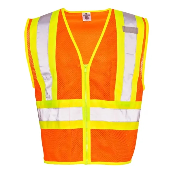 Kishigo Unisex Ultra-Cool™ Contrasting Mesh Vest - Kishigo Unisex Ultra-Cool™ Contrasting Mesh Vest - Image 4 of 6
