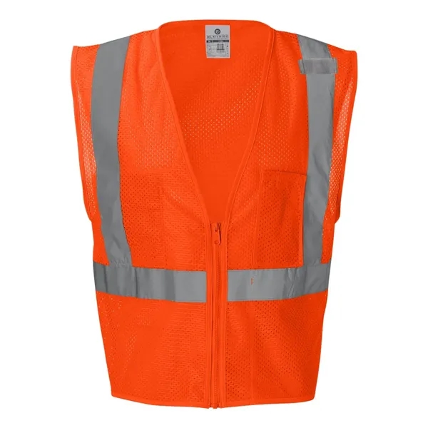Kishigo Unisex Ultra-Cool™ Mesh Vest with Pockets - Kishigo Unisex Ultra-Cool™ Mesh Vest with Pockets - Image 3 of 6