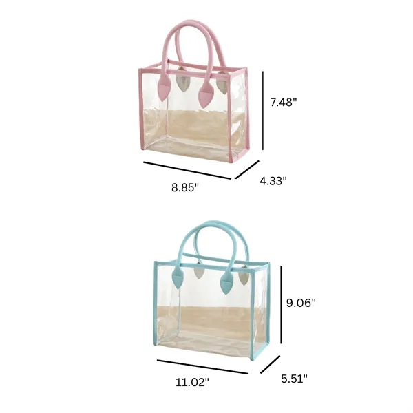 PVC Transparent Gift Clutch Bag - PVC Transparent Gift Clutch Bag - Image 1 of 6