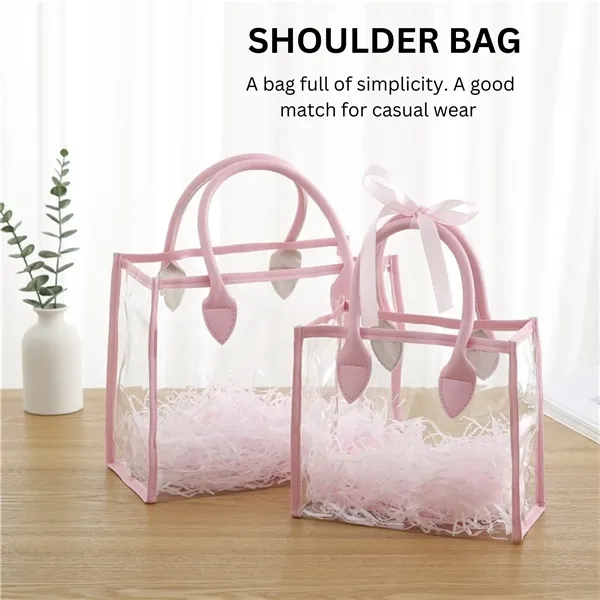 PVC Transparent Gift Clutch Bag - PVC Transparent Gift Clutch Bag - Image 6 of 6