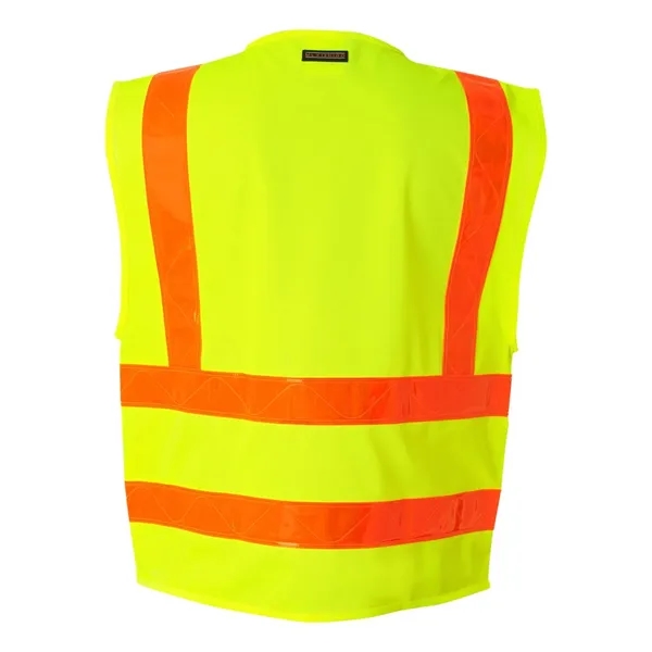 Kishigo Unisex Prismatic Hydrowick-Lite Multi Zipper Vest - Kishigo Unisex Prismatic Hydrowick-Lite Multi Zipper Vest - Image 3 of 6
