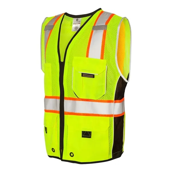 Kishigo Unisex Premium Black Series® Heavy-Duty Vest - Kishigo Unisex Premium Black Series® Heavy-Duty Vest - Image 2 of 6