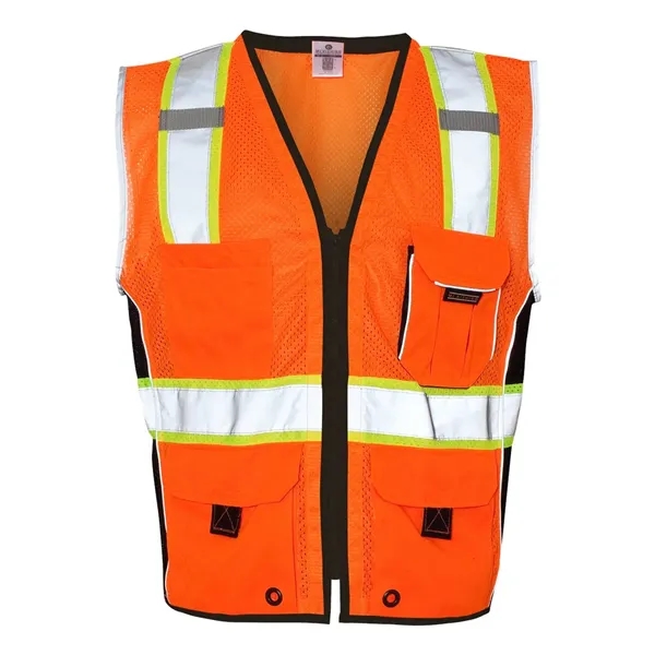Kishigo Unisex Premium Black Series® Heavy-Duty Vest - Kishigo Unisex Premium Black Series® Heavy-Duty Vest - Image 4 of 6