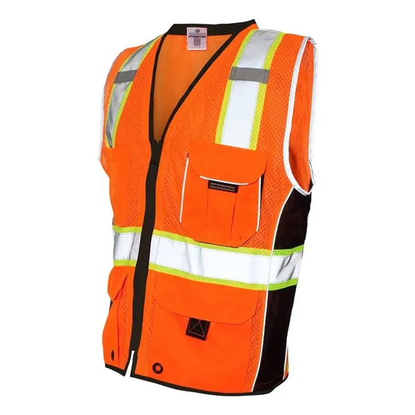 Kishigo Unisex Premium Black Series® Heavy-Duty Vest - Kishigo Unisex Premium Black Series® Heavy-Duty Vest - Image 5 of 6