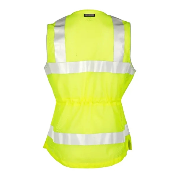 Kishigo Women's Premium Brilliant Series® Fitted Vest - Kishigo Women's Premium Brilliant Series® Fitted Vest - Image 3 of 3