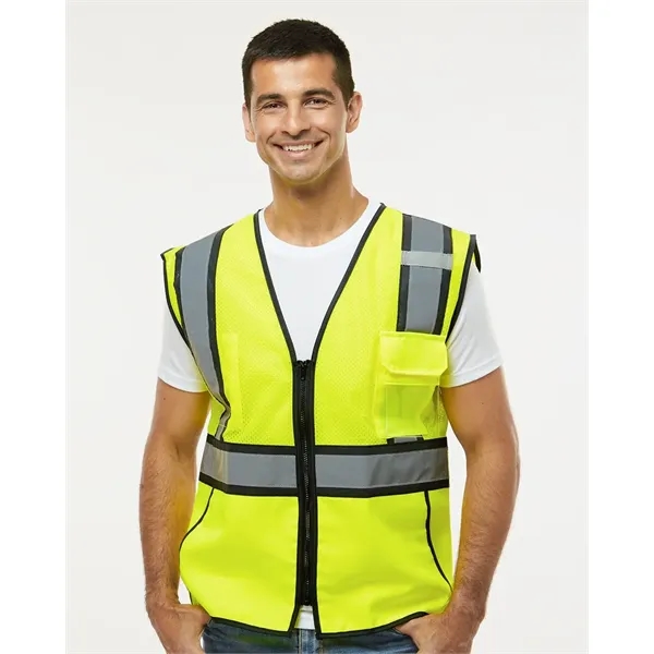 Kishigo Unisex Standard Contrast Vest - Kishigo Unisex Standard Contrast Vest - Image 0 of 8
