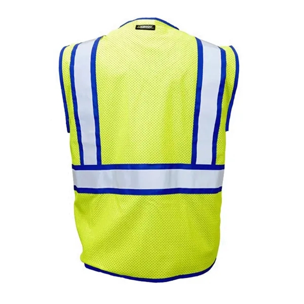 Kishigo Unisex Standard Contrast Vest - Kishigo Unisex Standard Contrast Vest - Image 4 of 8