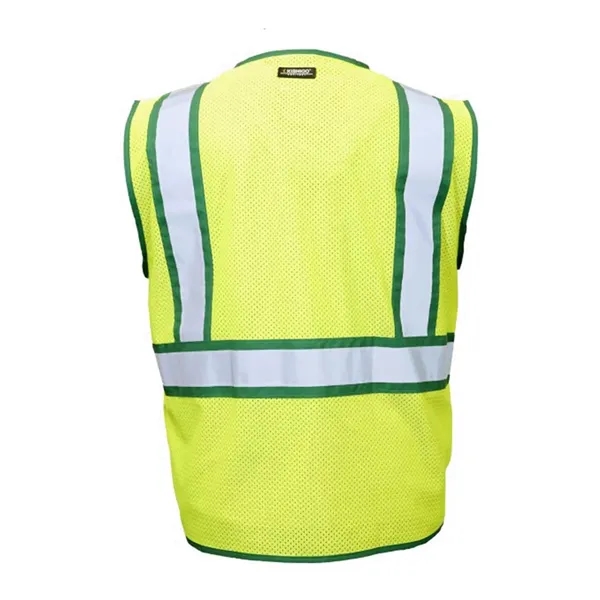 Kishigo Unisex Standard Contrast Vest - Kishigo Unisex Standard Contrast Vest - Image 6 of 8