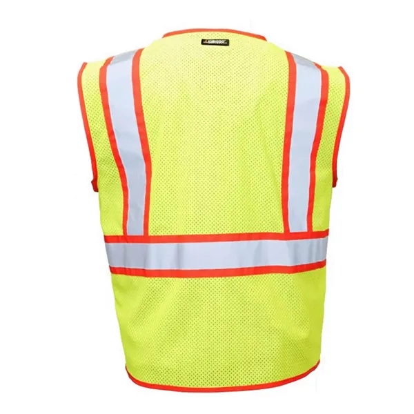 Kishigo Unisex Standard Contrast Vest - Kishigo Unisex Standard Contrast Vest - Image 8 of 8