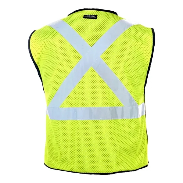 Kishigo Unisex X-Back Breakaway Vest - Kishigo Unisex X-Back Breakaway Vest - Image 2 of 4
