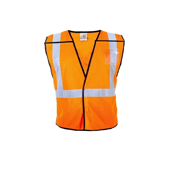 Kishigo Unisex X-Back Breakaway Vest - Kishigo Unisex X-Back Breakaway Vest - Image 3 of 4