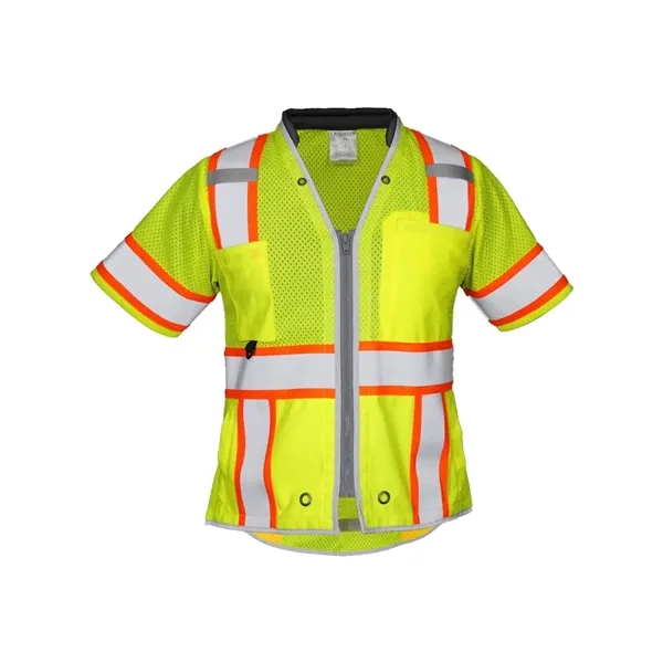 Kishigo Women's Premium Brilliant Series® Class 3 Vest - Kishigo Women's Premium Brilliant Series® Class 3 Vest - Image 1 of 2