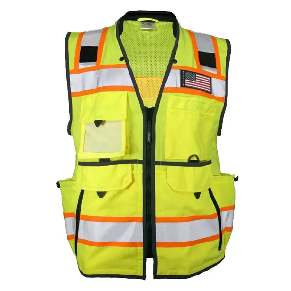 Kishigo Unisex Ultimate Construction Class 2 Vest - Kishigo Unisex Ultimate Construction Class 2 Vest - Image 0 of 2
