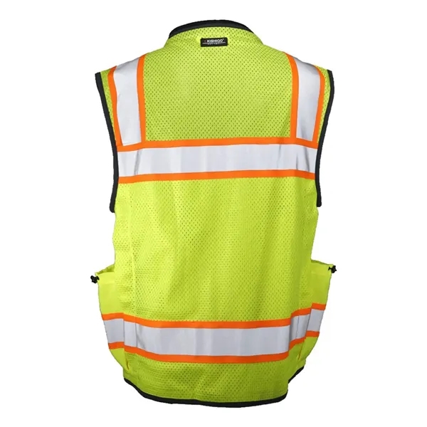 Kishigo Unisex Ultimate Construction Class 2 Vest - Kishigo Unisex Ultimate Construction Class 2 Vest - Image 2 of 2