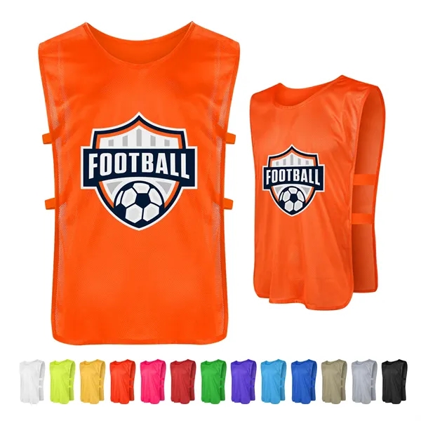 Unisex Custom Training Pinnies With Elastic Side - Unisex Custom Training Pinnies With Elastic Side - Image 0 of 19