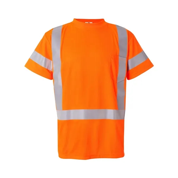 Kishigo Unisex Class 3 T-Shirt - Kishigo Unisex Class 3 T-Shirt - Image 4 of 6