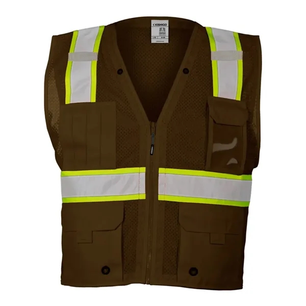 Kishigo Unisex EV Series® Enhanced Visibility Multi-Pocke... - Kishigo Unisex EV Series® Enhanced Visibility Multi-Pocke... - Image 3 of 22