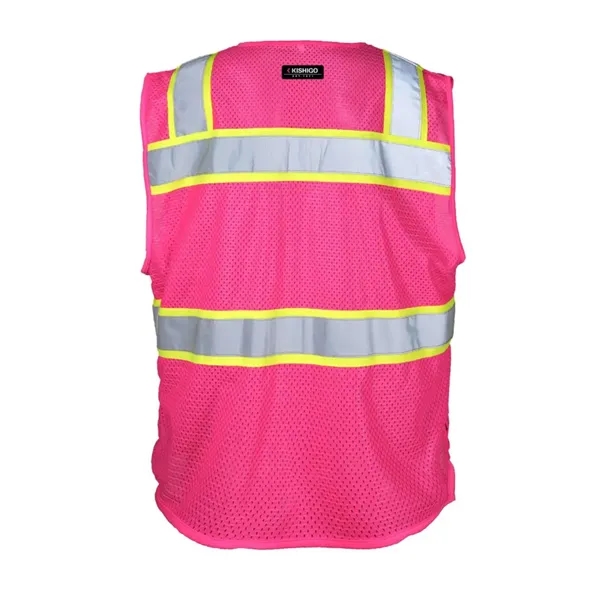 Kishigo Unisex EV Series® Enhanced Visibility 3 Pocket Me... - Kishigo Unisex EV Series® Enhanced Visibility 3 Pocket Me... - Image 4 of 8