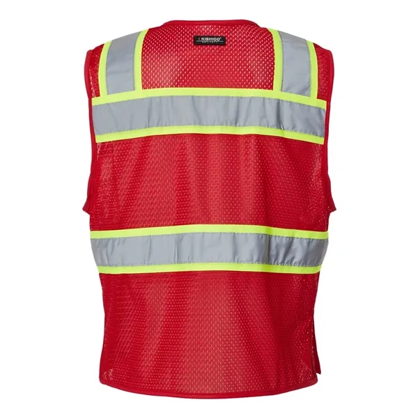 Kishigo Unisex EV Series® Enhanced Visibility 3 Pocket Me... - Kishigo Unisex EV Series® Enhanced Visibility 3 Pocket Me... - Image 6 of 8