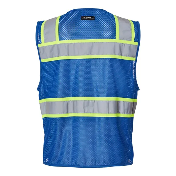Kishigo Unisex EV Series® Enhanced Visibility 3 Pocket Me... - Kishigo Unisex EV Series® Enhanced Visibility 3 Pocket Me... - Image 8 of 8