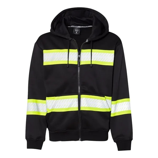 Kishigo Men's EV Series® Enhanced Visibility Full-Zip Hoo... - Kishigo Men's EV Series® Enhanced Visibility Full-Zip Hoo... - Image 1 of 4