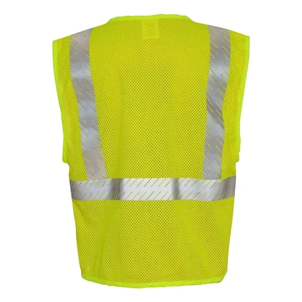 Kishigo Men's Flame Resitant Breathable Mesh Vest - Kishigo Men's Flame Resitant Breathable Mesh Vest - Image 3 of 3