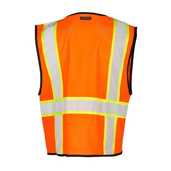 Kishigo Unisex Chemically Treated Contrast Mesh Vest - Kishigo Unisex Chemically Treated Contrast Mesh Vest - Image 4 of 4