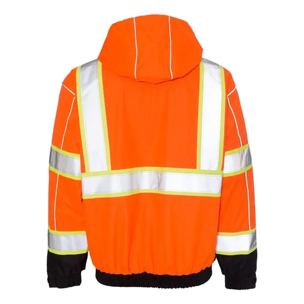 Kishigo Unisex Premium Brilliant Series® Bomber Jacket - Kishigo Unisex Premium Brilliant Series® Bomber Jacket - Image 6 of 6