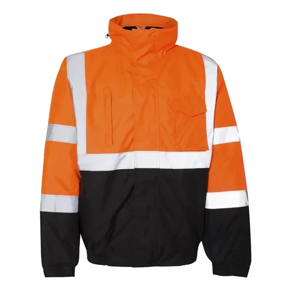 Kishigo Unisex Economy Bomber Jacket - Kishigo Unisex Economy Bomber Jacket - Image 3 of 4